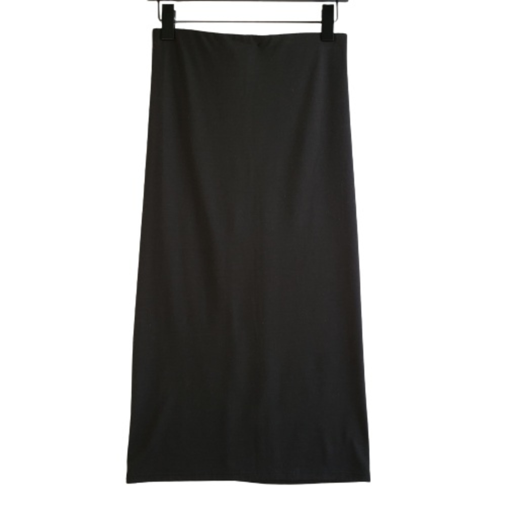Fire Los Angeles Women's Midi Skirt Pull On Size Medium Black Stretch Straight